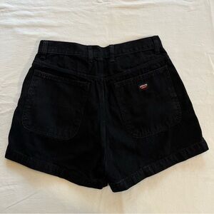 Vintage Jordache Black Denim Shorts size 9/10